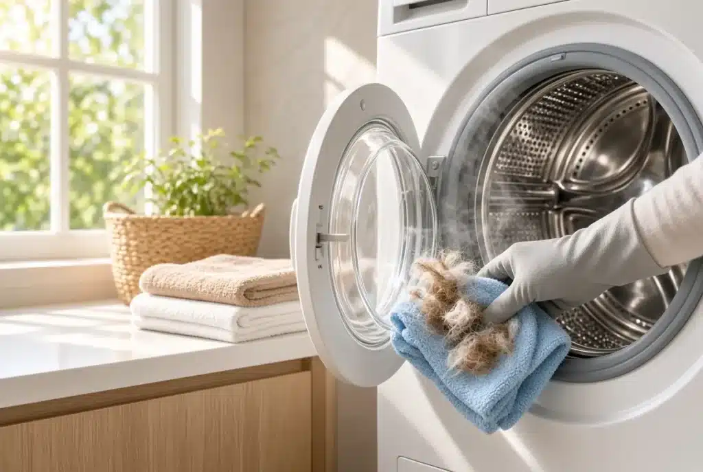 How to Clean Dog Hair from Your Washing Machine